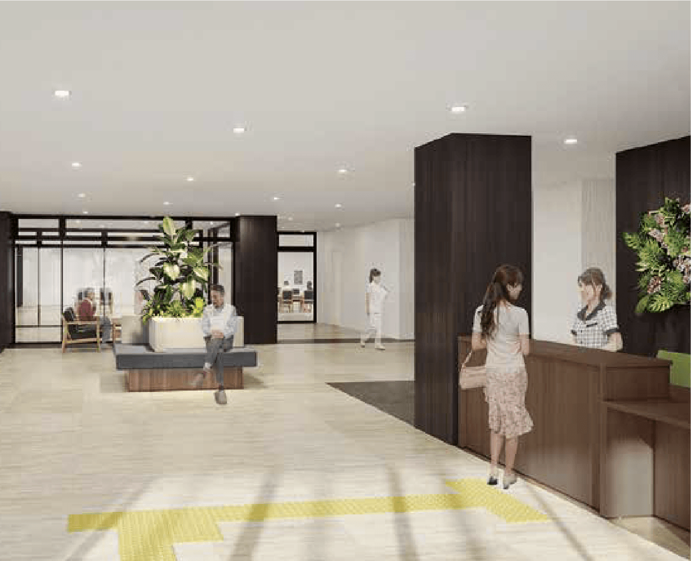 サテライト老健けやき（入所サービス）の受付